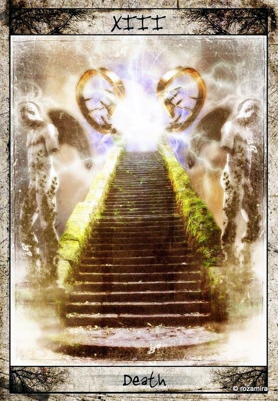 Corneal Edema Tarot by John R. Dybowski